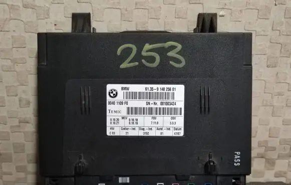 BMW 7 E65 E66 Seat control module 9148256