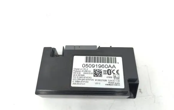 Chrysler Town u0026 Country V Bluetooth control unit module 05091960AA