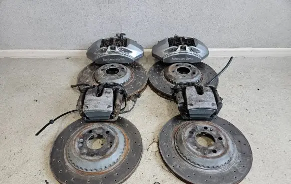 Mercedes-Benz S W222 Brake discs and calipers set A2224215198