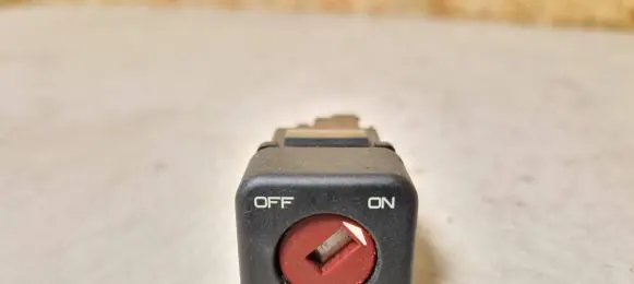 Peugeot 407 Passenger airbag on/off switch 96373205xt