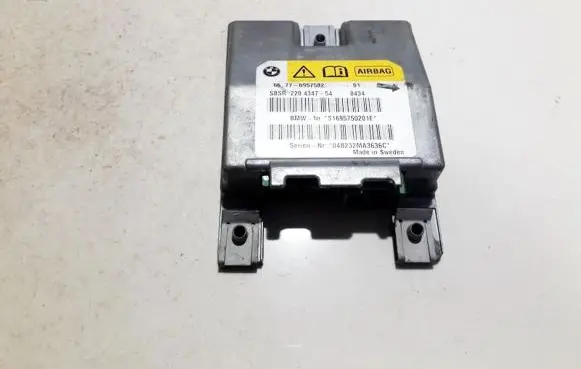 BMW 5 E60 E61 Airbag control unit/module 65776957502 2204347-54