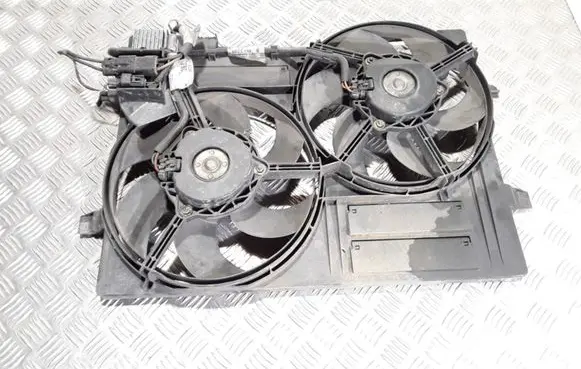 Jaguar X-Type Radiator cooling fan shroud 4X438T000CD