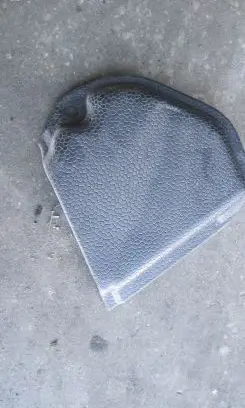 Mercedes-Benz SL R129 Trunk/boot sill cover protection A1296930027 1296930027