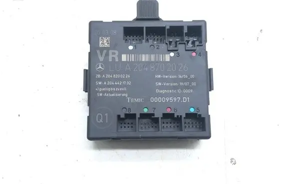 Mercedes-Benz C W204 Door control unit/module A2048200226 A2048702026 A2044421732