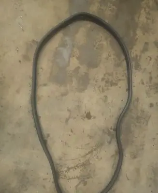 KIA Xceed Rear door rubber seal (on body) 