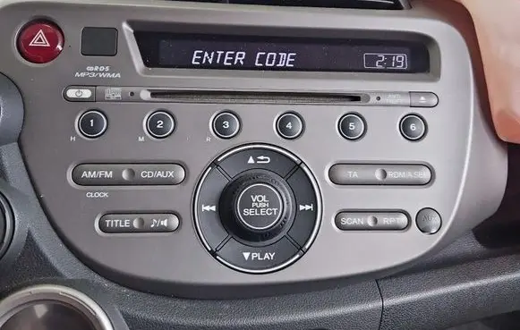 Honda Jazz Radio/CD/DVD/GPS head unit 39101TF0G216M1 IMPRK1548529
