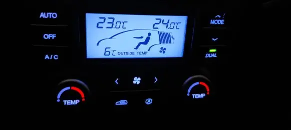 Hyundai Santa Fe Climate control unit 972502B431