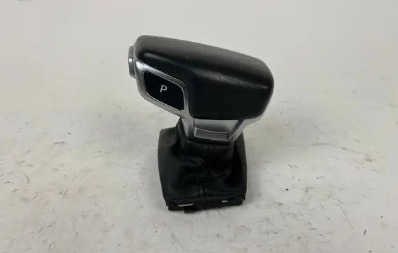 Audi Q7 4M Gear lever shifter trim leather/knob 