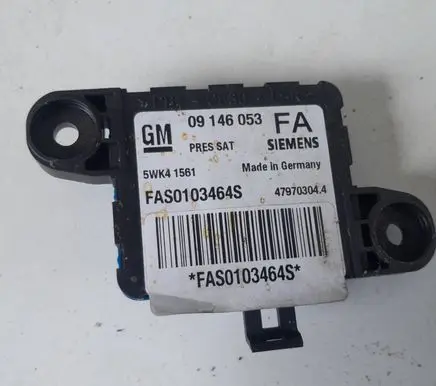 Opel Omega B1 Airbag deployment crash/impact sensor 09146053 5WK41561 FAS0103464S