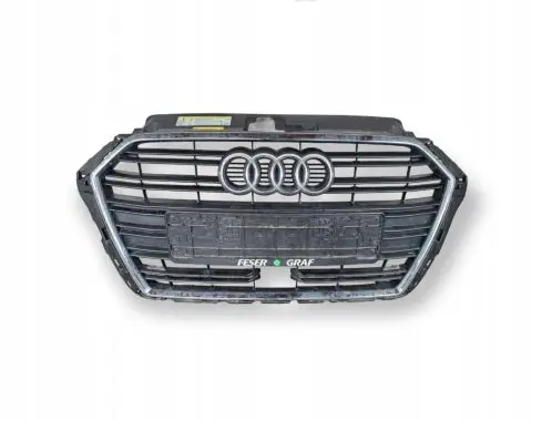 Audi A3 S3 8V Front bumper upper radiator grill 8V3853651AB