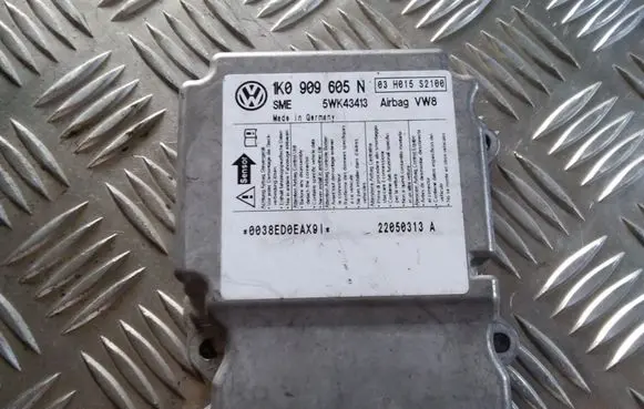 Volkswagen Golf V Airbag control unit/module 1K0909605N 5WK43413