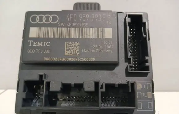Audi A6 S6 C6 4F Door control unit/module 4F0959793E 4F0910793E 0033TFJ0001
