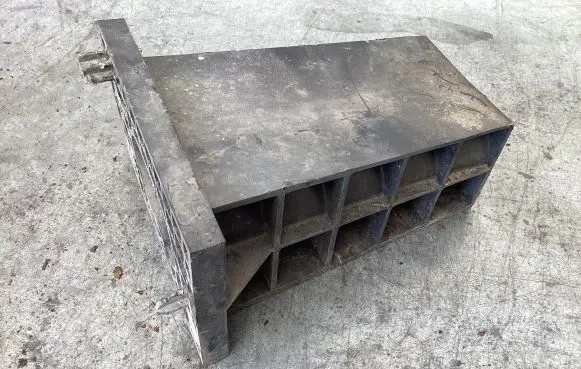 Front bumper shock/impact absorber