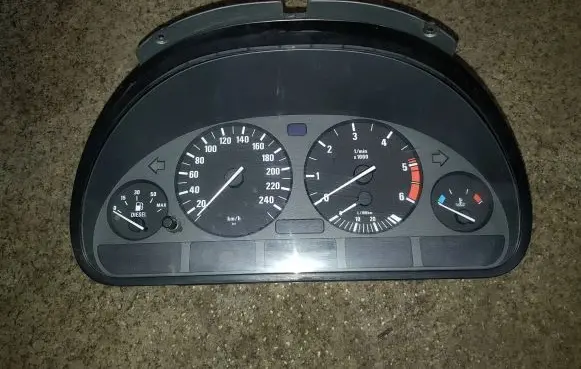 BMW 5 E39 Speedometer (instrument cluster) 62118375898