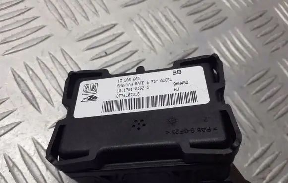 Opel Astra H ESP (stability system) control unit 13208665