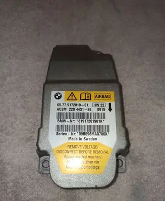 Airbag control unit/module
