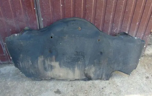Volkswagen PASSAT B8 Rear underbody cover/under tray 