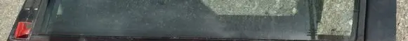 Ford Galaxy Front door glass trim molding 
