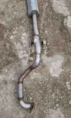 Opel Astra K Muffler/silencer 82326692 13453246