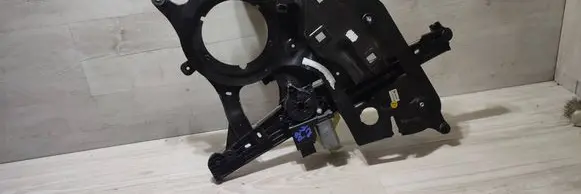 Front door window regulator with motor