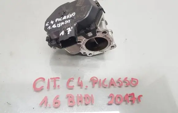 Citroen C4 II Picasso Throttle valve 9807238580