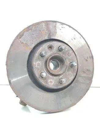 Front wheel hub spindle knuckle