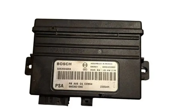 Peugeot 308 Parking PDC control unit/module 9663821680