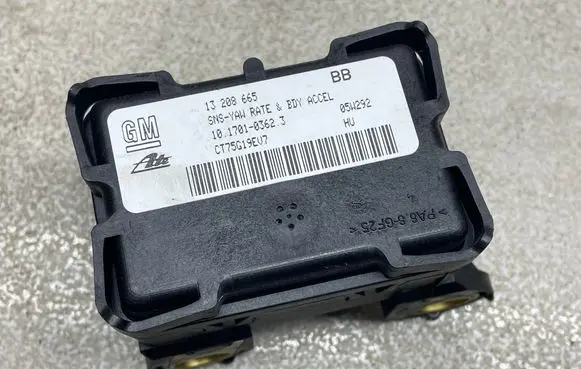 Opel Zafira B ESP acceleration yaw rate sensor 13208665