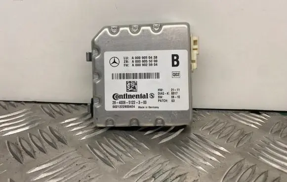 Mercedes-Benz C W204 Windshield/windscreen camera A0009050438