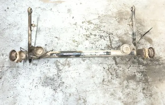 Rear axle beam