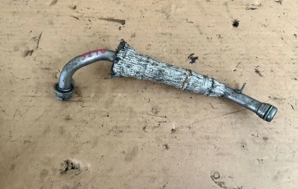 Audi A6 S6 C6 4F Turbo turbocharger oiling pipe/hose 059145735N