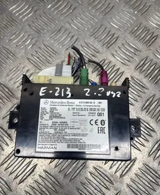 Mercedes-Benz E W213 Bluetooth control unit module A2139008013 A2139029208 A2139019503
