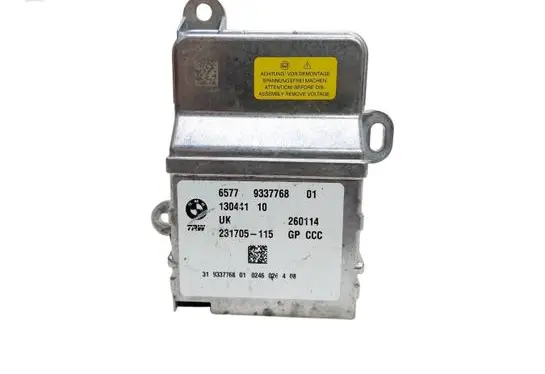 BMW i3 Airbag control unit/module 9337768 6577933776801 13044110