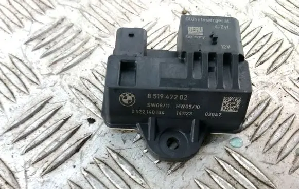 BMW 7 F01 F02 F03 F04 Glow plug pre-heat relay 8519472