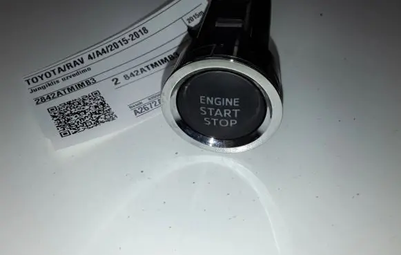 Toyota RAV 4 (XA40) Engine start stop button switch 2842ATMIMB3