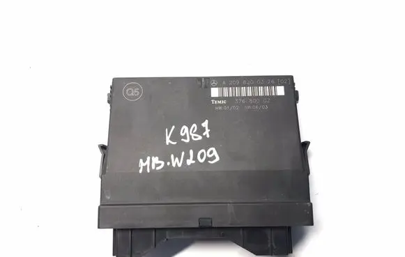 Mercedes-Benz CLK A209 C209 Comfort/convenience module A2098200326 2098200326 K987