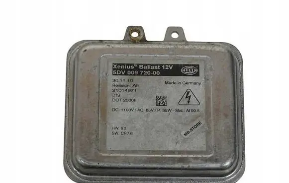 Opel Astra J Headlight ballast module Xenon 5DV00972000
