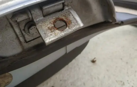 Rear door lower hinge