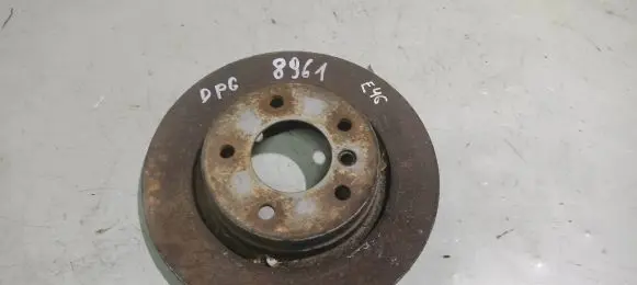 BMW 3 E46 Rear brake disc
