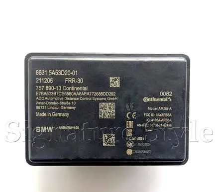 BMW X2 U10 Distronic sensor radar 66315A53D20 5A53D20 66315A8A328