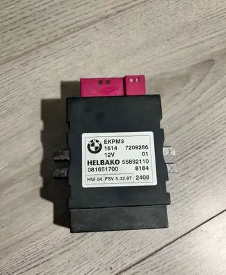 Fuel injection pump control unit/module