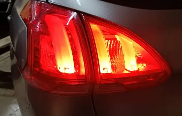 Peugeot 2008 I Tailgate rear/tail lights 9678074480