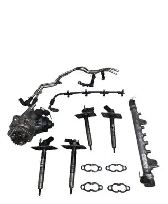 Audi A6 S6 C6 4F Fuel injection system set 03L130755 0445010507 03L130277