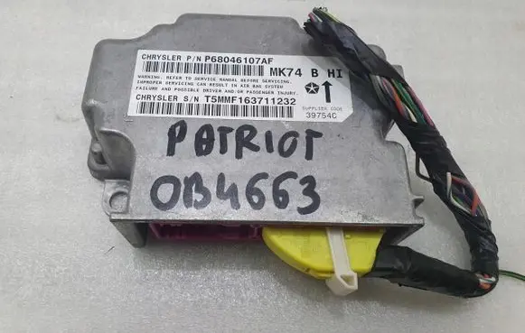 Jeep Patriot Airbag control unit/module P68046107AF