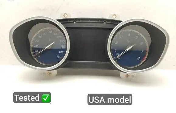 Maserati Ghibli Speedometer (instrument cluster) 670100152