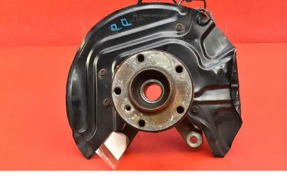 Front wheel hub spindle knuckle