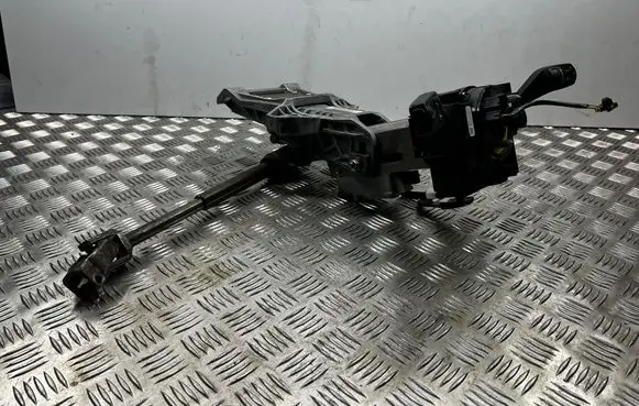 Steering wheel axle set