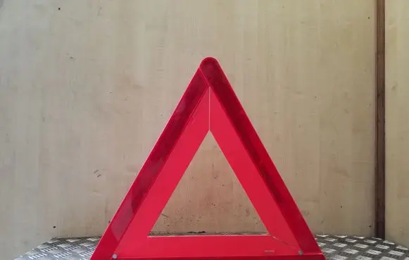 Emergency warning sign