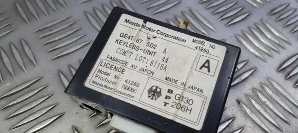 Mazda 626 Door control unit/module GE4T675D2A