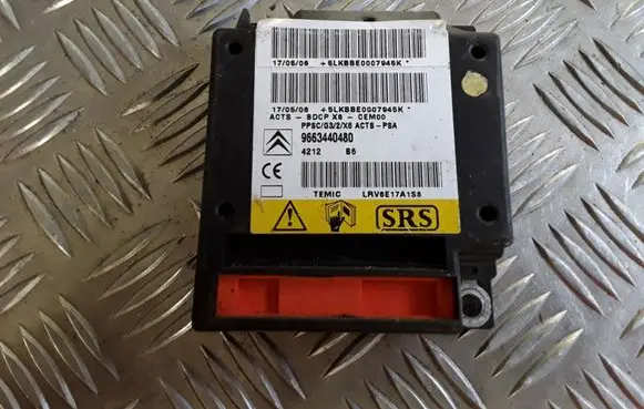 Citroen C6 Airbag control unit/module 9663440480
